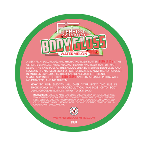 Body Gloss 
body butter (Watermelon)